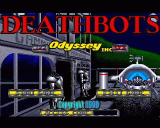 Amiga GameBase Deathbots Odyssey 1990