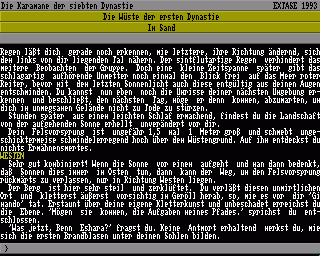 Amiga GameBase Karawane_der_Siebten_Dynastie,_Die Spacecom 1993