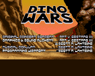 Amiga GameBase Dino_Wars DigiTek 1991