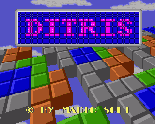 Amiga GameBase Ditris Magic_Soft 1990