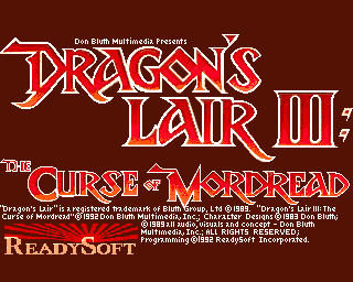 Amiga GameBase Dragon's_Lair_III_-_The_Curse_of_Mordread ReadySoft 1993