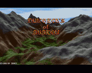 Amiga GameBase Dungeons_of_Avalon Amiga_Mania 1992