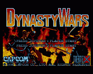 Amiga GameBase Dynasty_Wars Capcom_-_U.S._Gold 1990