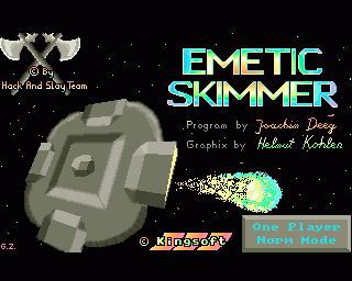 Amiga GameBase Emetic_Skimmer Kingsoft 1987