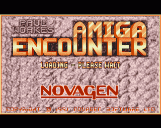 Amiga GameBase Encounter Novagen 1991