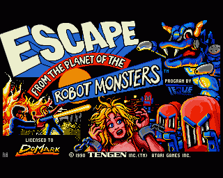 Amiga GameBase Escape_from_the_Planet_of_the_Robot_Monsters Tengen_-_Domark 1990