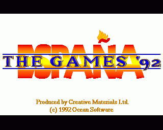 Amiga GameBase Espana_-_The_Games_'92 Ocean 1992