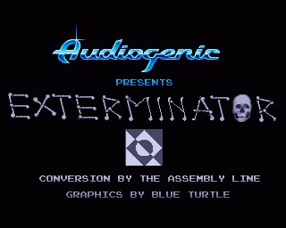 Amiga GameBase Exterminator Audiogenic 1990