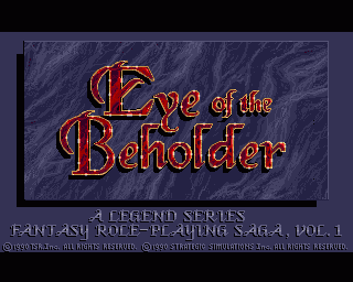 Amiga GameBase Eye_of_the_Beholder SSI 1991