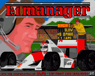 Amiga GameBase F.1_Manager Simulmondo 1989