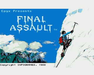 Amiga GameBase Final_Assault Epyx 1988