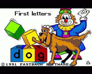 Amiga GameBase First_Letters_-_For_Under_5's Fastback 1992