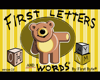 Amiga GameBase First_Letters_and_Words First_Byte 1987