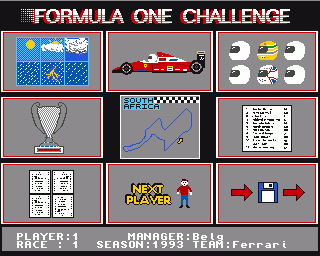 Amiga GameBase Formula_One_Challenge Amivision 1993
