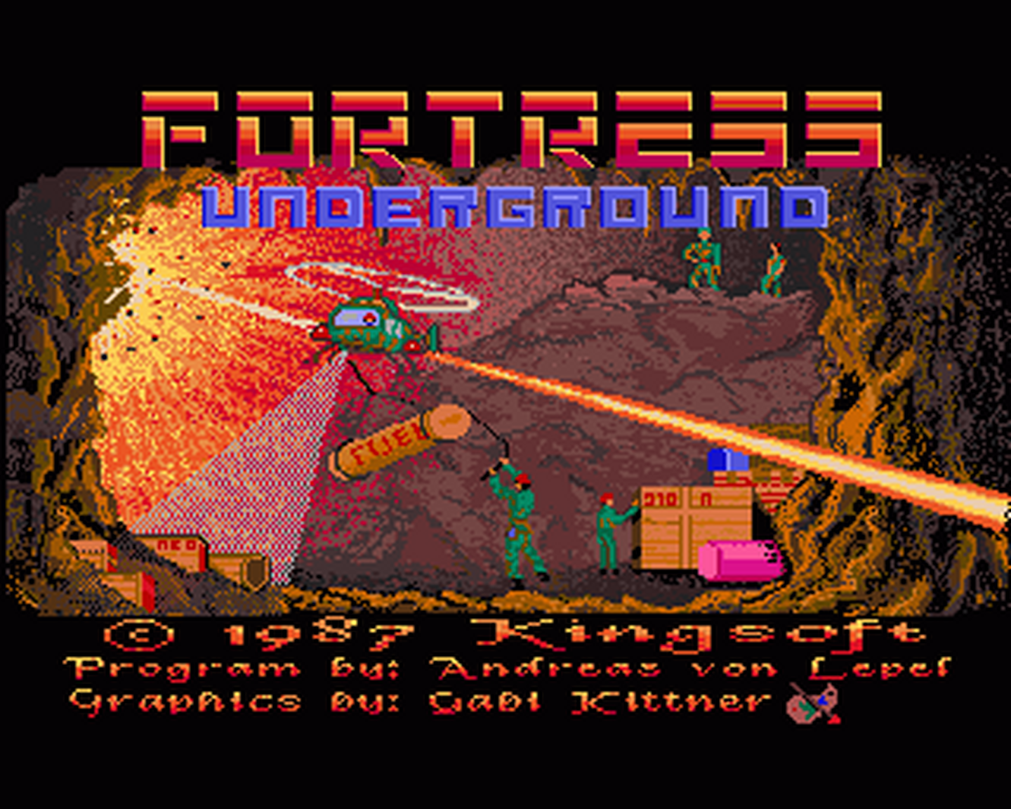 Amiga GameBase Fortress_Underground Kingsoft 1987