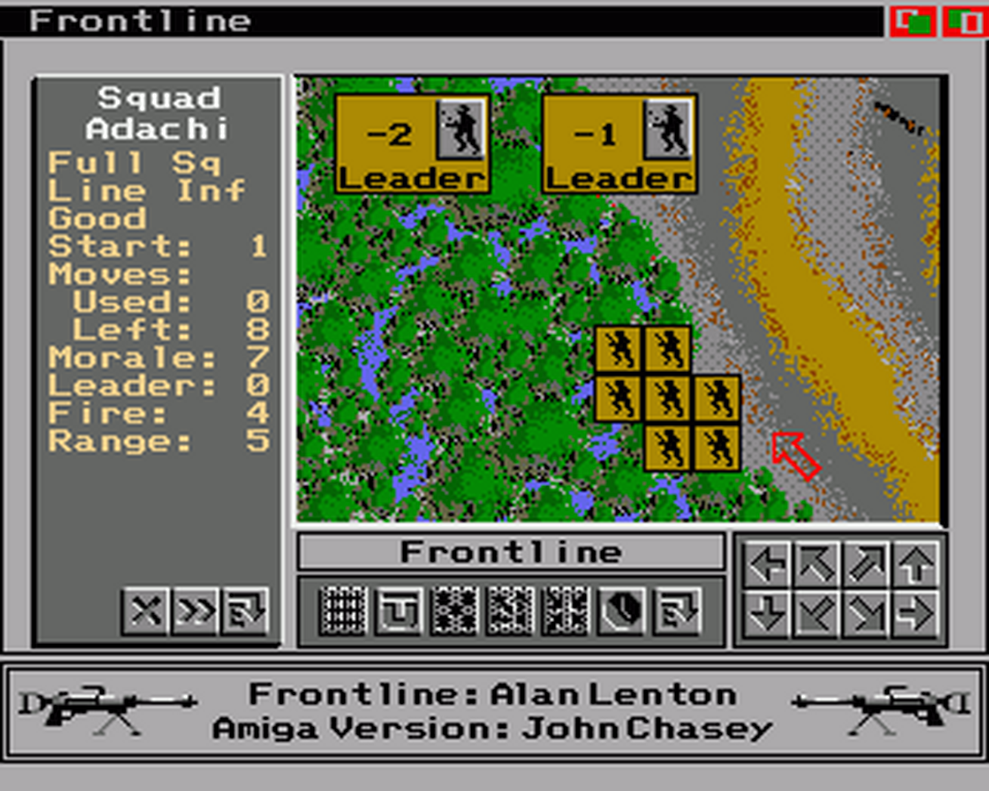 Amiga GameBase Frontline CCS 1990