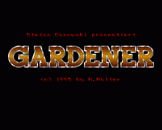 Amiga GameBase Gardener Intersoft 1995