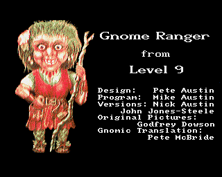 Amiga GameBase Gnome_Ranger Level_9 1987