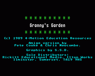 Amiga GameBase Granny's_Garden 4Mation 1990