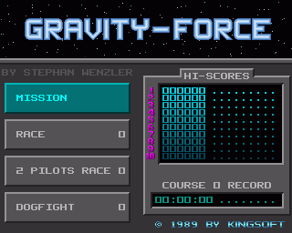 Amiga GameBase Gravity-Force Kingsoft 1989