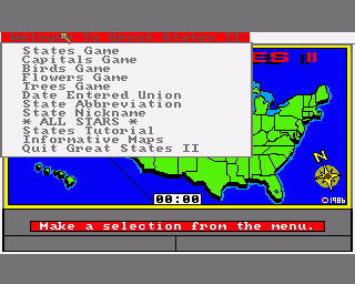 Amiga GameBase Great_States_II Designing_Minds 1986