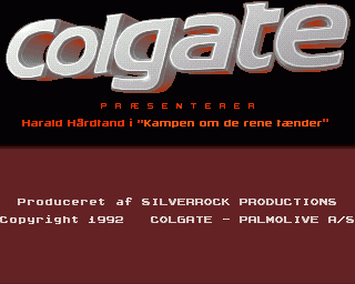Amiga GameBase Harald_Hardtand_-_Kampen_om_de_Rene_Taender Colgate 1992
