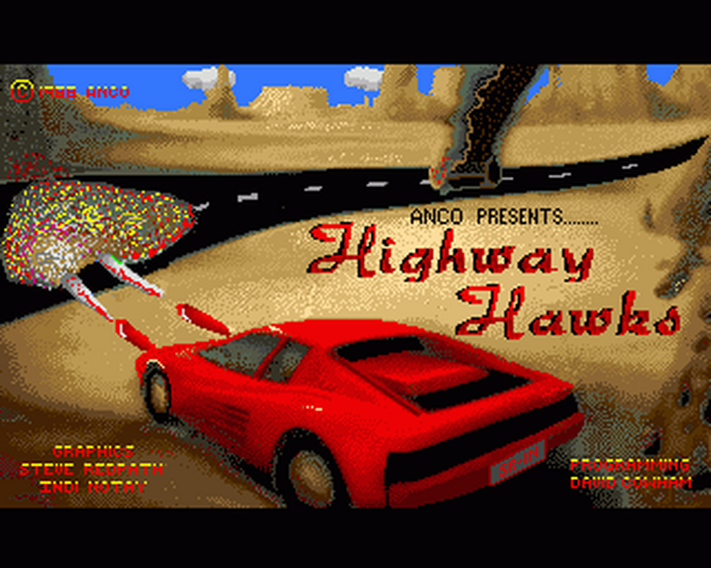 Amiga GameBase Highway_Hawks Anco 1989
