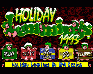 Amiga GameBase Holiday_Lemmings_1993 Psygnosis 1993