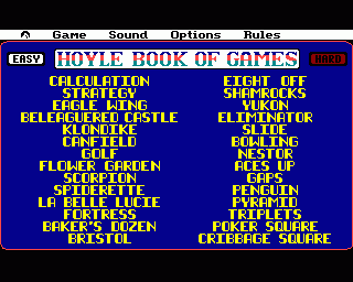 Amiga GameBase Hoyle's_Official_Book_of_Games_Volume_2_-_Solitaire Sierra 1990