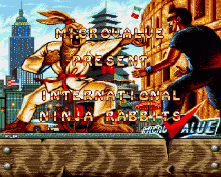 Amiga GameBase International_Ninja_Rabbits MicroValue 1989