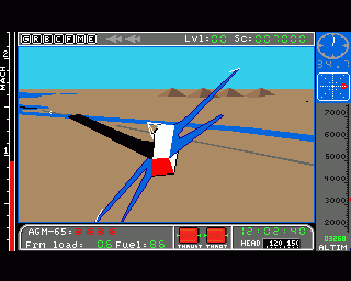 Amiga GameBase Jet subLOGIC 1988