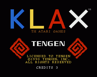 Amiga GameBase Klax Tengen_-_Domark 1990