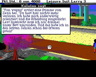 Amiga GameBase Leisure_Suit_Larry_3_-_Passionate_Patti_auf_der_Suche_nach_vibrierenden_Muskeln! Sierra 1990
