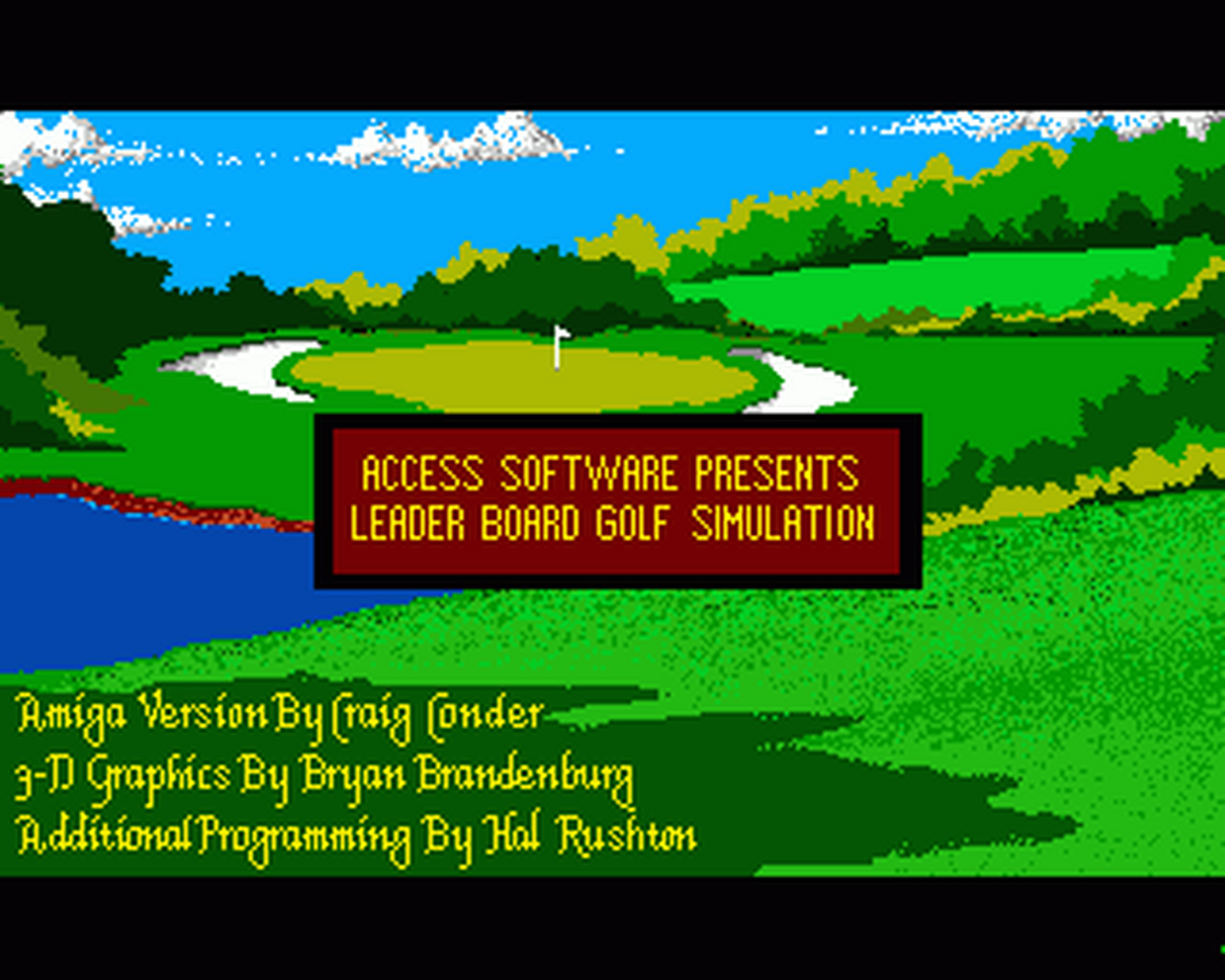Amiga GameBase Leader_Board Access_-_U.S._Gold 1986