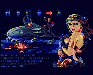 Amiga GameBase Mach_3 Loriciels 1988