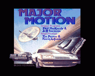 Amiga GameBase Major_Motion Microdeal 1988