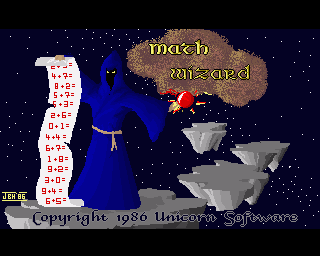 Amiga GameBase Math_Wizard Unicorn_Educational_Software 1986