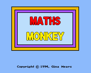 Amiga GameBase Maths_Monkey F1_Licenceware 1994