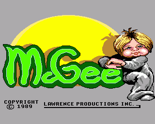 Amiga GameBase McGee Lawrence_Productions 1990