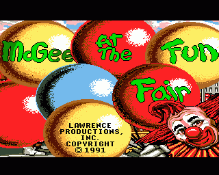 Amiga GameBase McGee_at_the_Fun_Fair Lawrence_Productions 1991