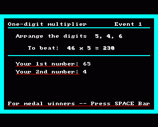 Amiga GameBase Medal_Winner MicroEd 1987