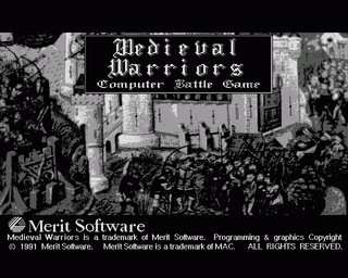 Amiga GameBase Medieval_Warriors Merit 1991