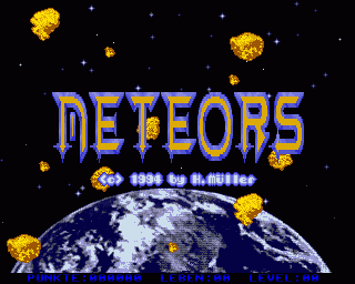 Amiga GameBase Meteors Intersoft 1994