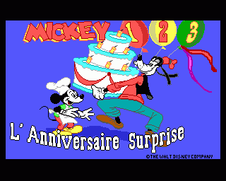 Amiga GameBase Mickey_123_-_l'Anniversaire_Surprise Disney 1992