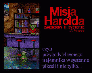 Amiga GameBase Misja_Harolda_-_Zaginiony_w_Systemie MarkSoft 1995