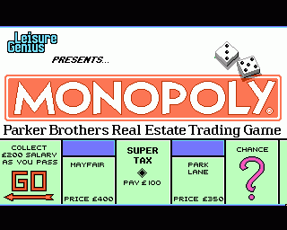 Amiga GameBase Monopoly Leisure_Genius 1989
