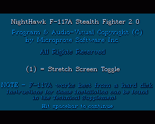 Amiga GameBase NightHawk_F-117A_Stealth_Fighter_2.0 MicroProse 1993