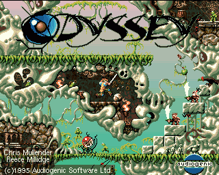 Amiga GameBase Odyssey Audiogenic 1995