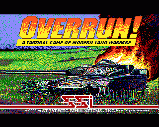 Amiga GameBase Overrun!_-_A_Tactical_Game_of_Modern_Land_Warfare SSI 1990
