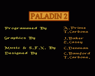 Amiga GameBase Paladin_II Impressions 1992